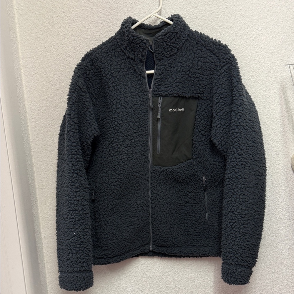 🧥 Montbell Climaplus Shearling Jacket | Women’s XL | Full Zip | EUC